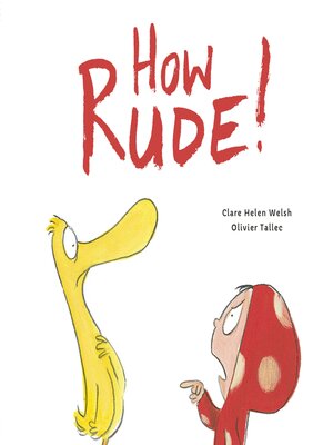 cover image of How Rude!